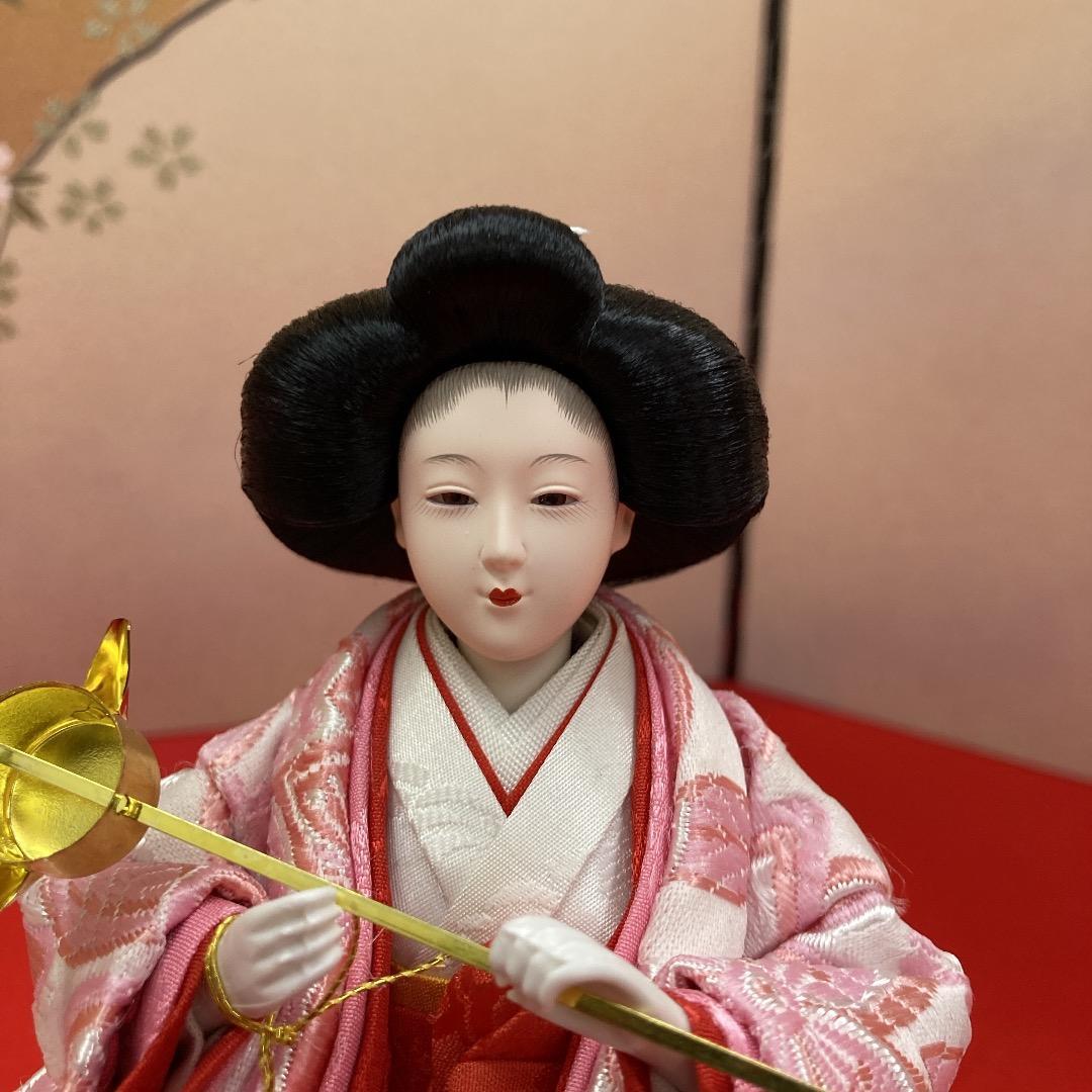 N5 可愛いピンクの衣装　小芥子官女サイズ