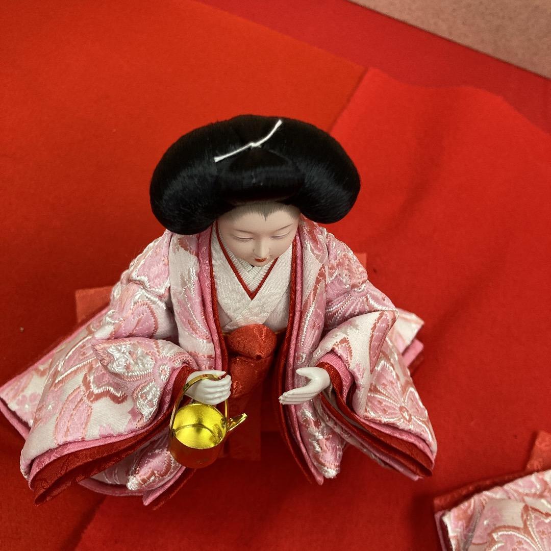 N5 可愛いピンクの衣装　小芥子官女サイズ