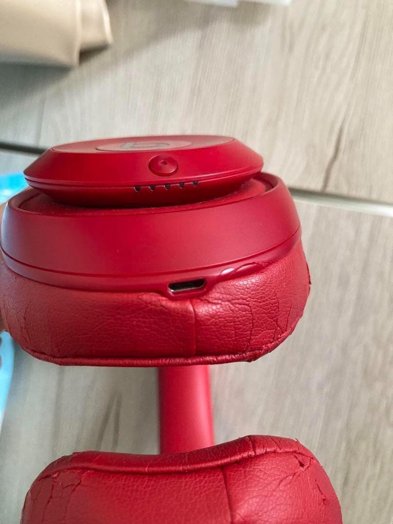 beats studio3 wireless レッド ワイヤレス ヘッドホン