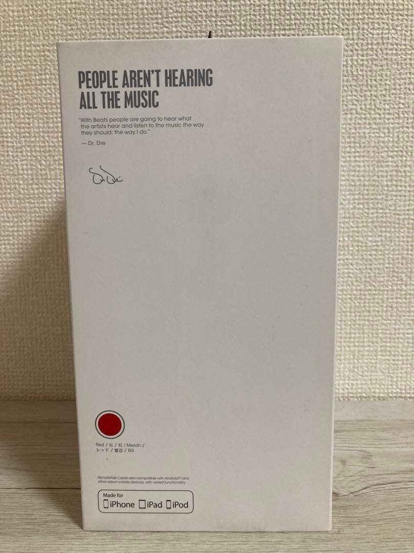 beats studio3 wireless レッド ワイヤレス ヘッドホン