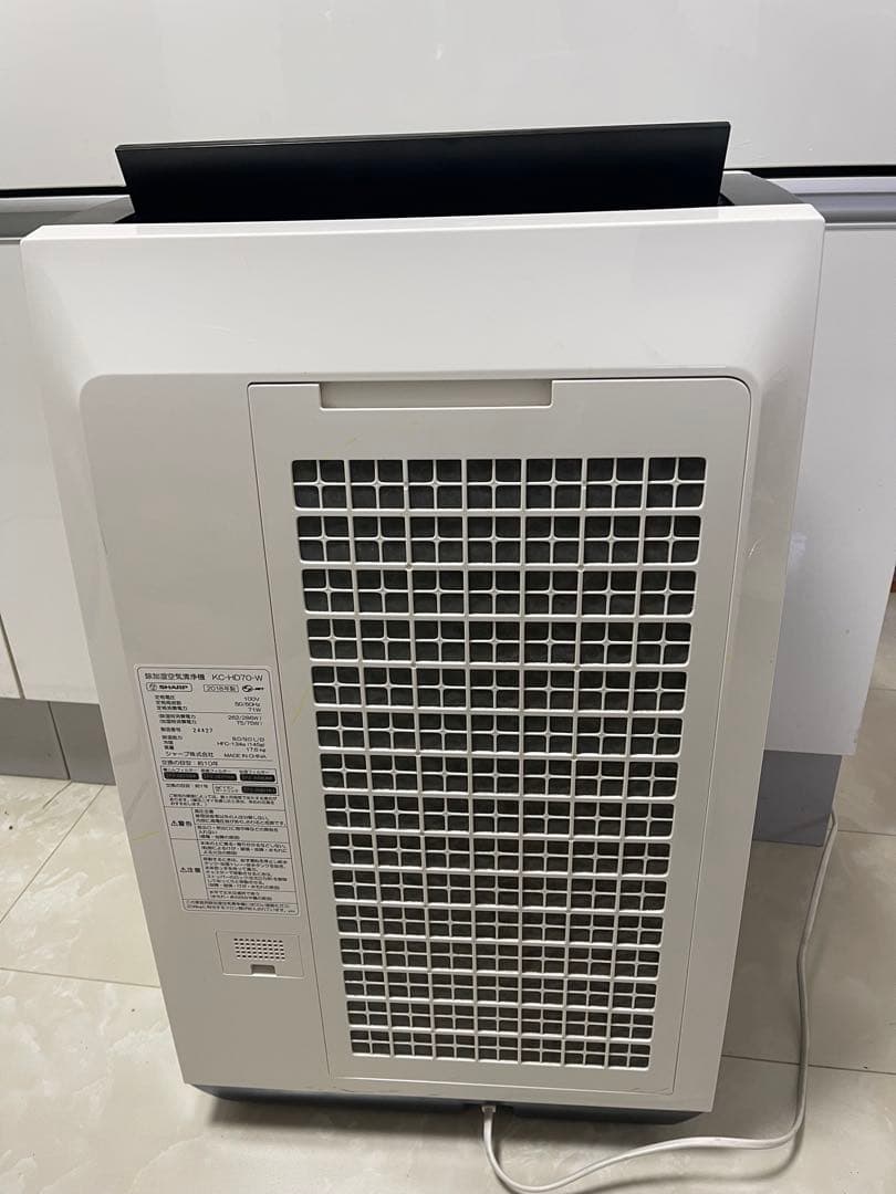 除加湿空気清浄機 KC-HD70-W 2018年式