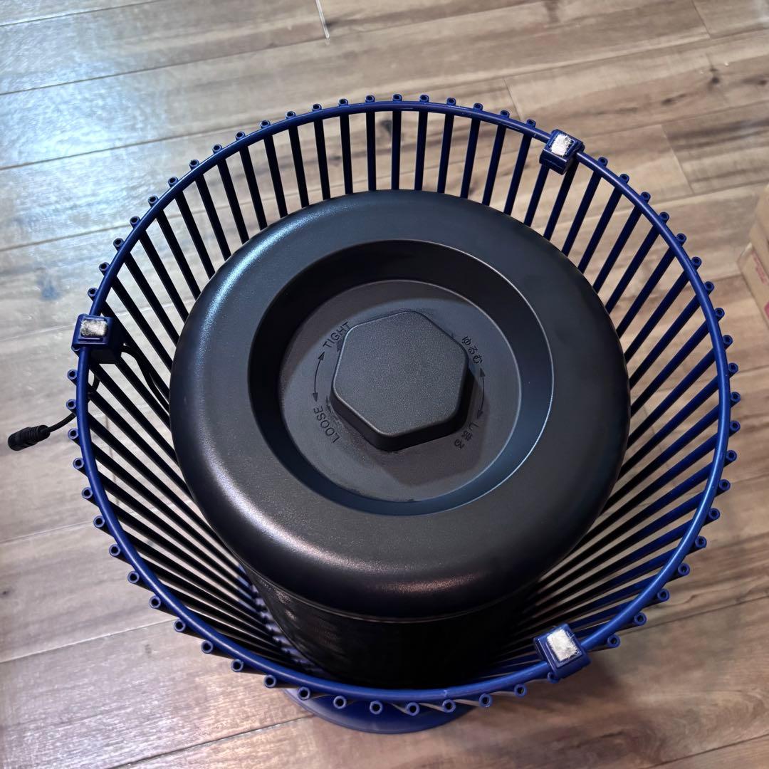 美品 ±0プラスマイナスゼロ 空気清浄機 ネイビー ブルー XQH-C030