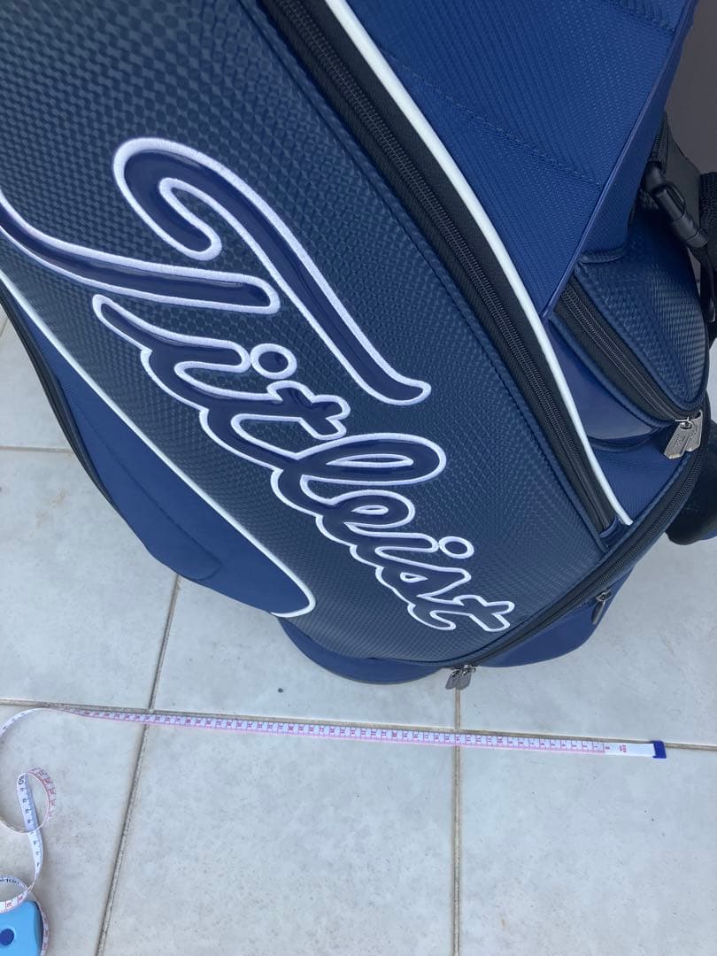 Titleist ネイビー キャディバッグ