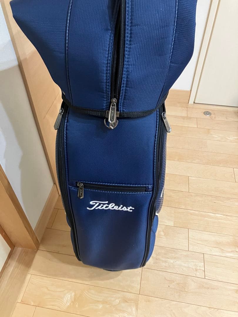 Titleist ネイビー キャディバッグ