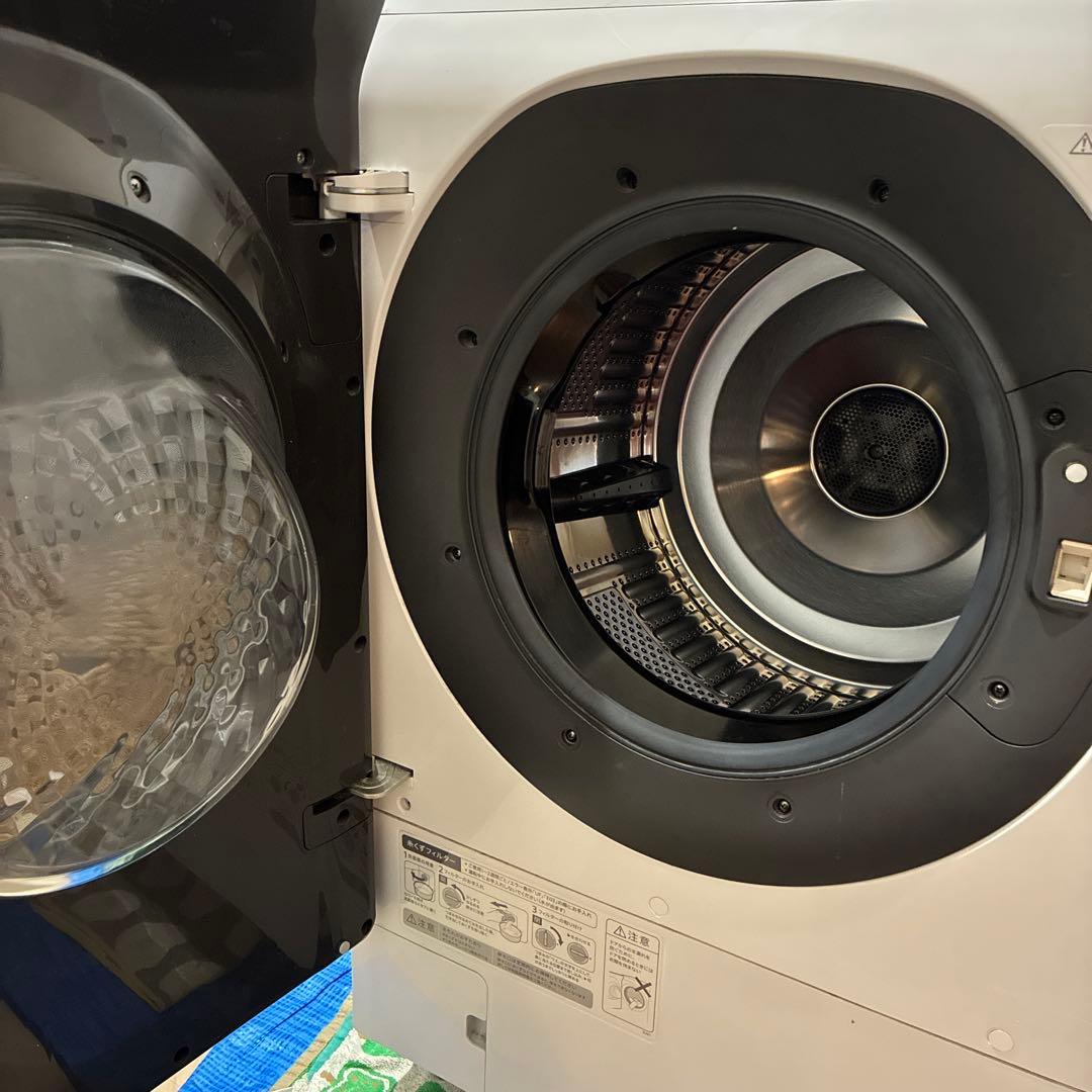 SHARP ドラム式洗濯機 ジャンク品 本体 ES-WS13-TL 引き取り