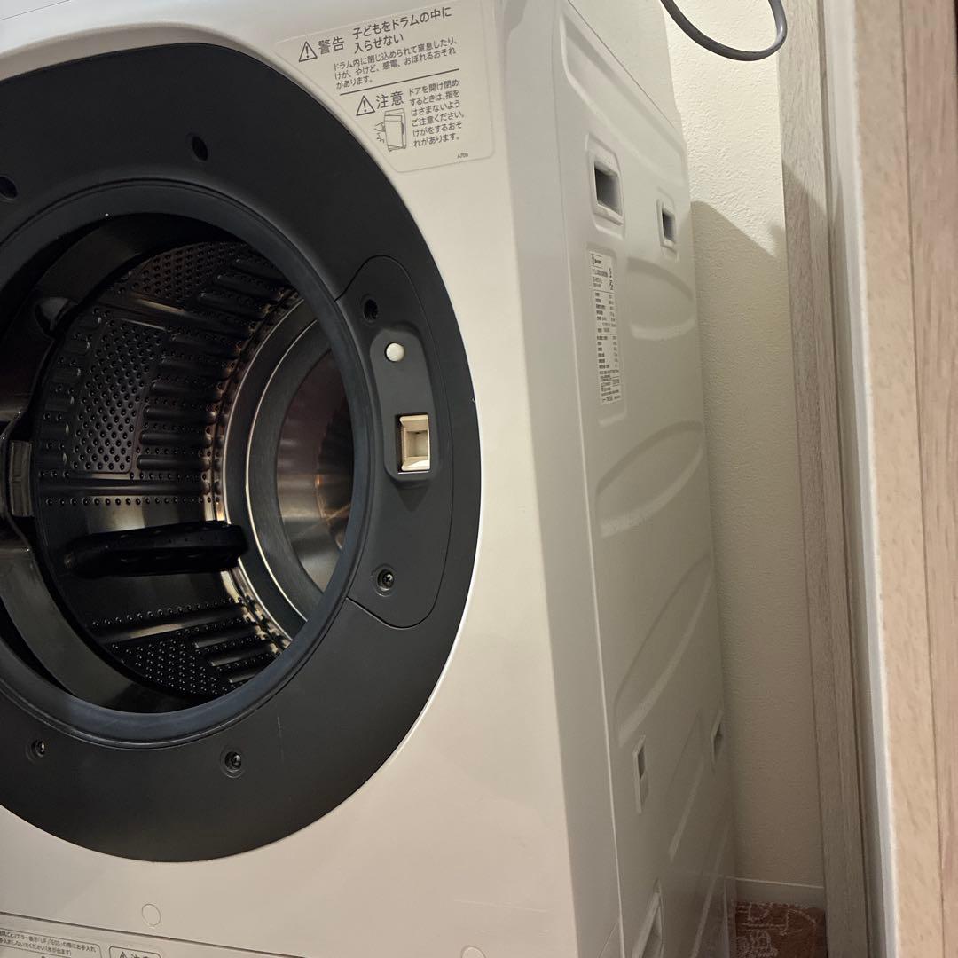 SHARP ドラム式洗濯機 ジャンク品 本体 ES-WS13-TL 引き取り