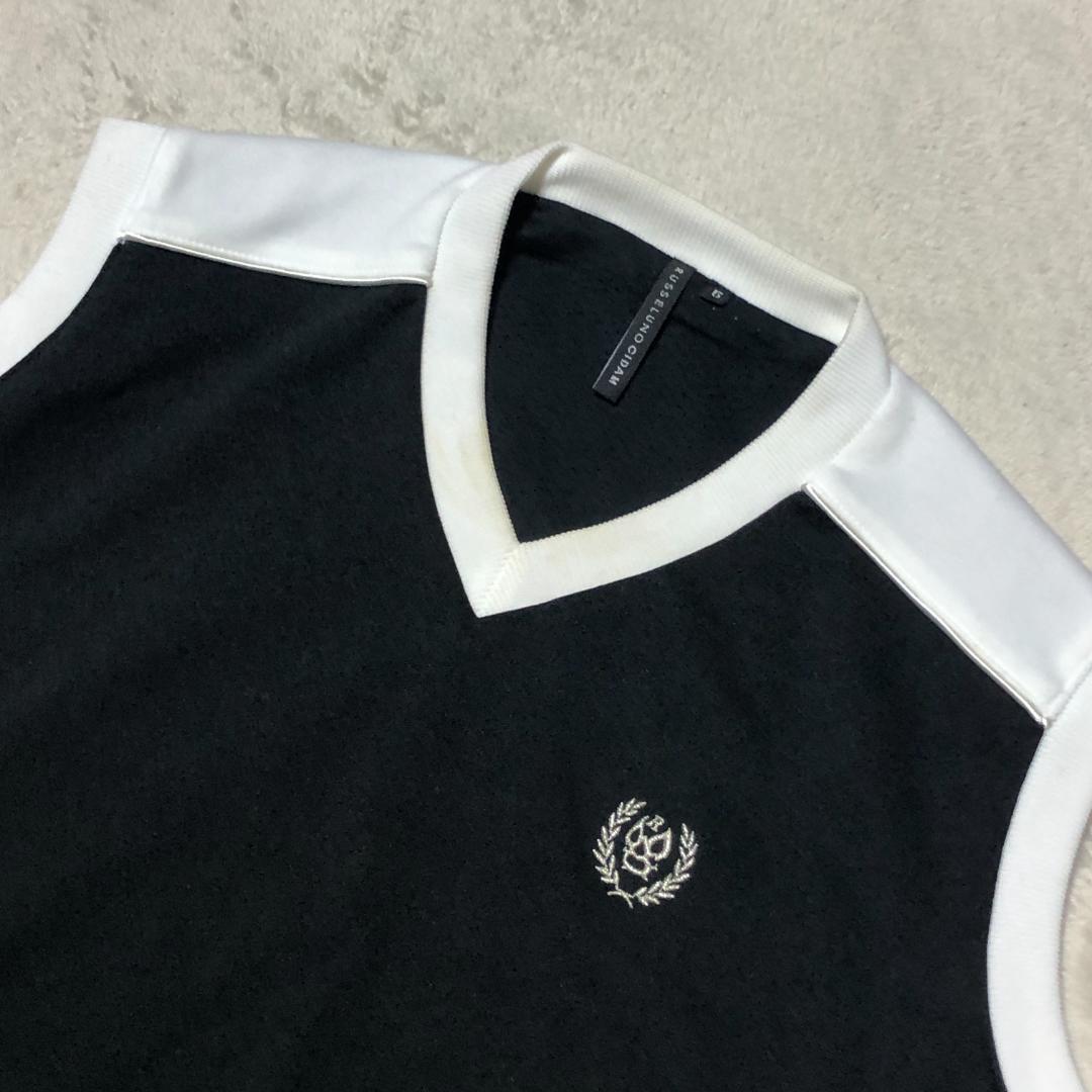 Russeluno Golf ラッセルノ ゴルフ ベスト ロゴ刺繍 Lサイズ