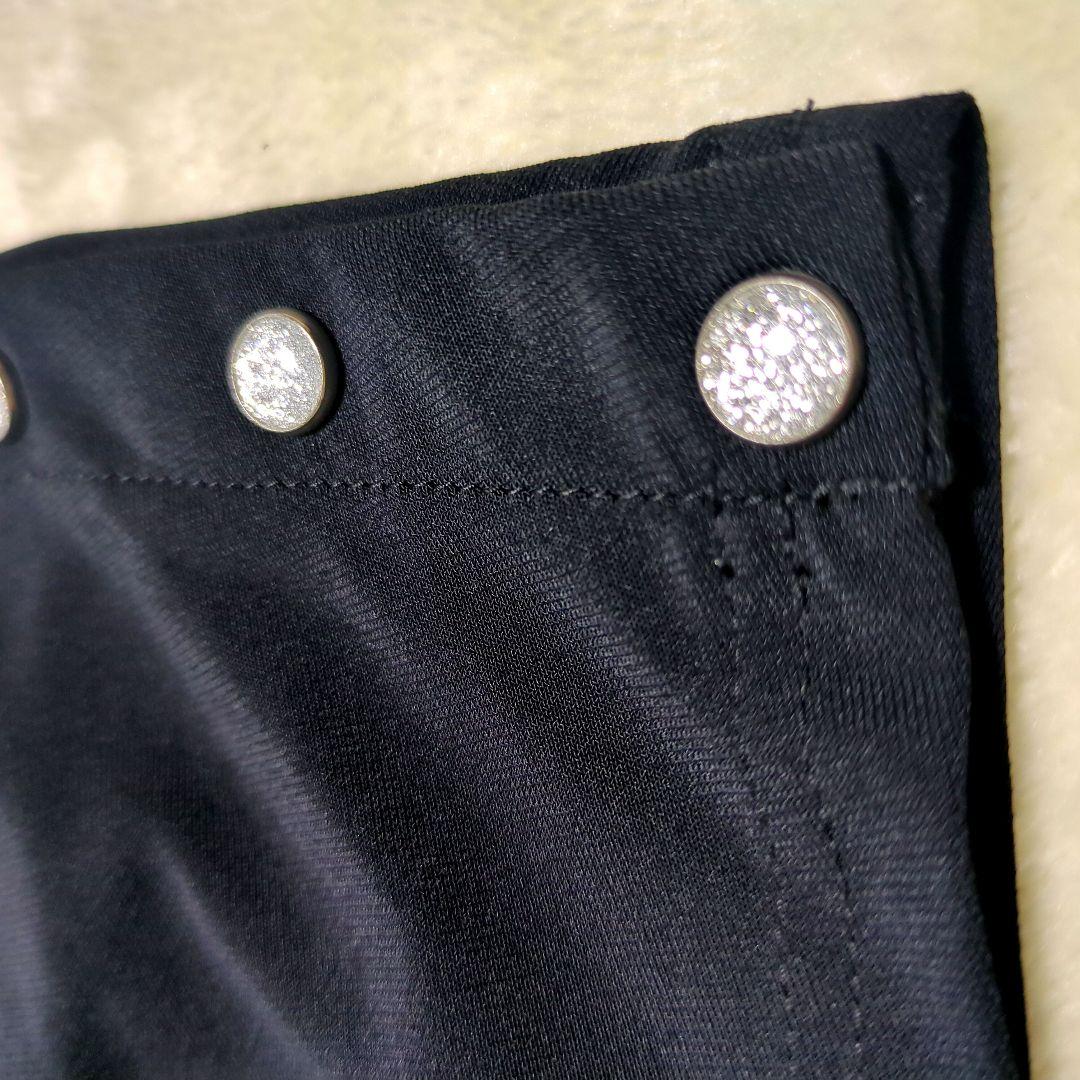 アニエスベー【新品 未使用品】Vネック ブラック ワンピース ドレス　黒　2