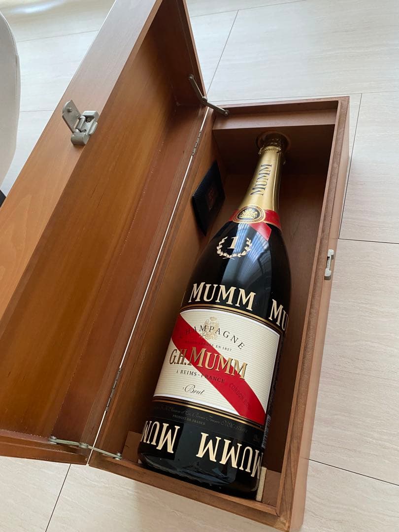 G.H. Mumm マグナムボトル 木箱入り