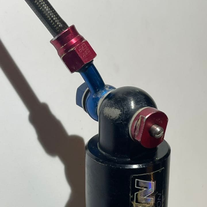 超激レア　三重県鈴鹿市　テックイン社製リアショック　ビンテージ　絶版　初期型