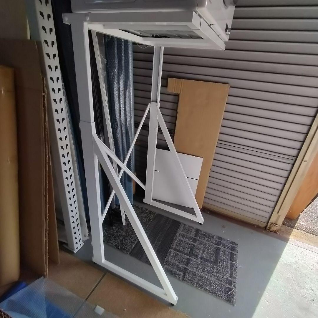 ガス乾燥機専用台 ホワイト 展示品(DKR)