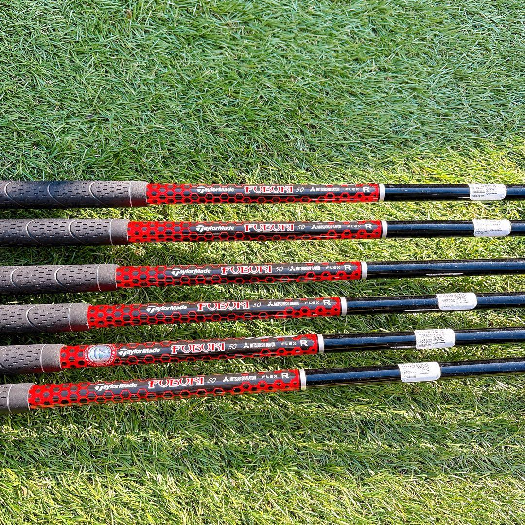 メンズゴルフクラブ　テーラーメイド　バーナー1.0 アイアン6本 FLEX.R