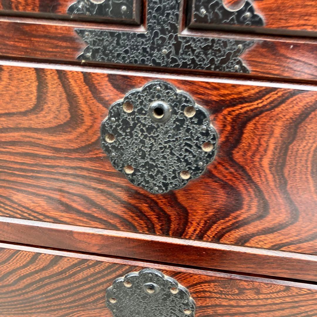 昭和レトロ 古家具 欅 仙台箪笥 7段8杯 引き出し箪笥 古家具 ビンテージ