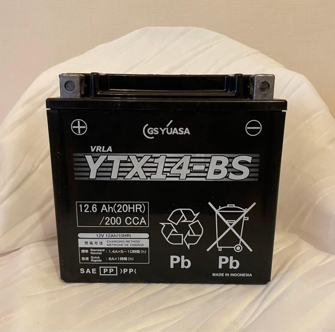 GSユアサ YTX14-BS バッテリー