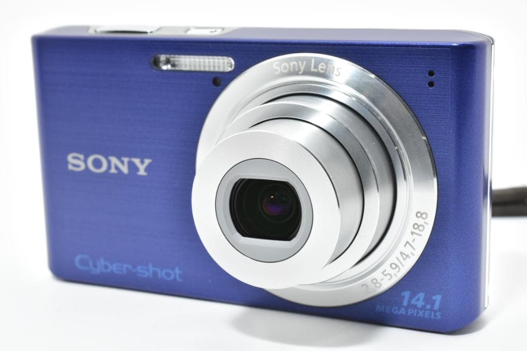 【極美品】SONY Cyber-shot DSC-W610 ブルー　動作確認済