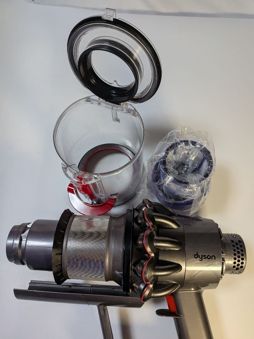 be672　58分　ダイソン　コードレス　SV12　稼働品　分解洗浄済　動作保証