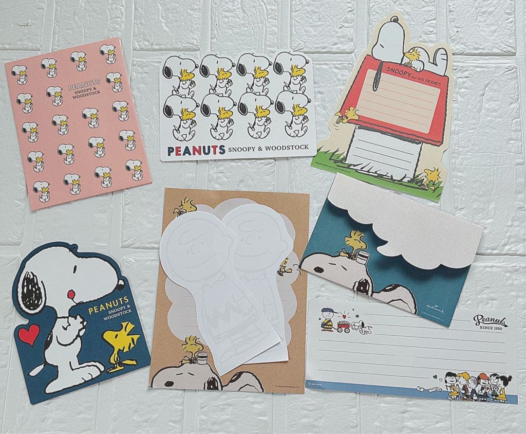 スヌーピーおすそ分けファイル♡アメキャラ＆スタバ限定1セット増量♡レア入り·͜·ᰔᩚ