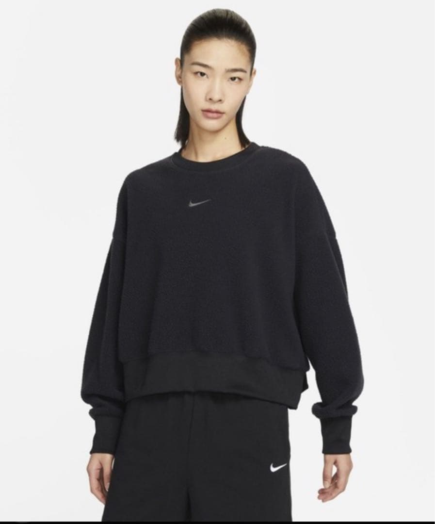 ☆新品☆ナイキプラッシュ ウィメンズ モッド クロップ クルーネックセットアップ