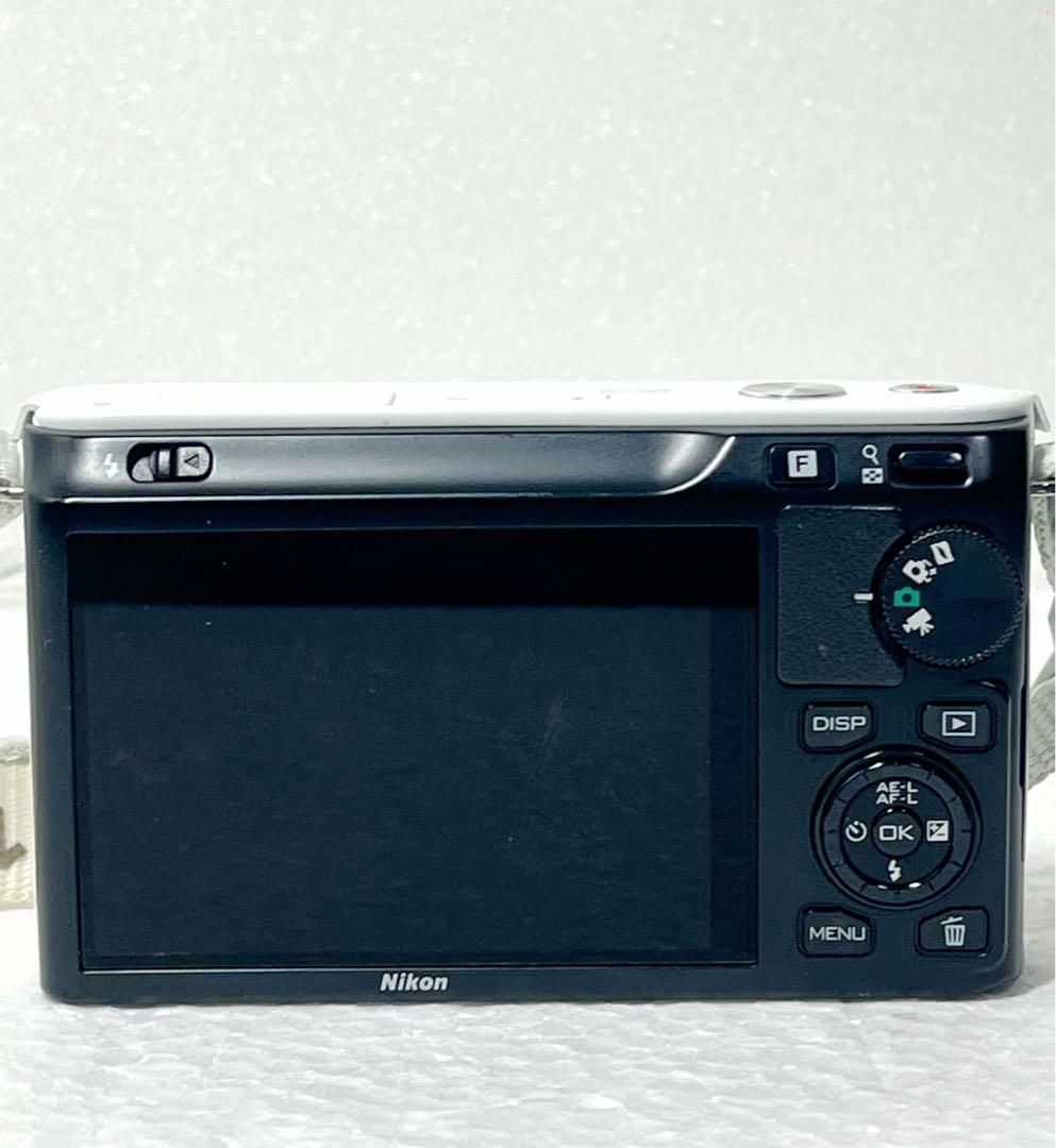 Nikon 1 J1 ホワイト VR レンズキット 美品 動作確認済み