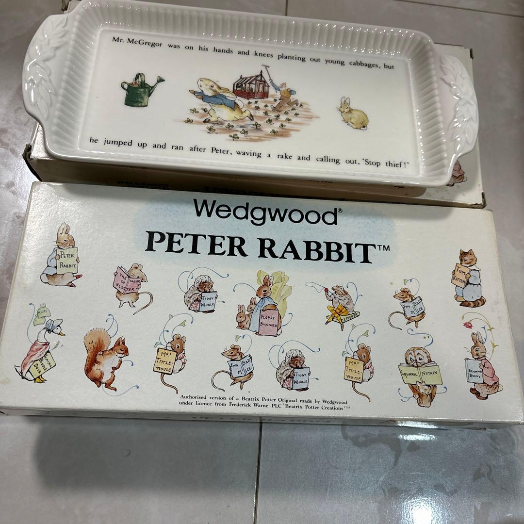 ウェッジウッド　ピーターラビット　 4皿セット　プレート皿　食器