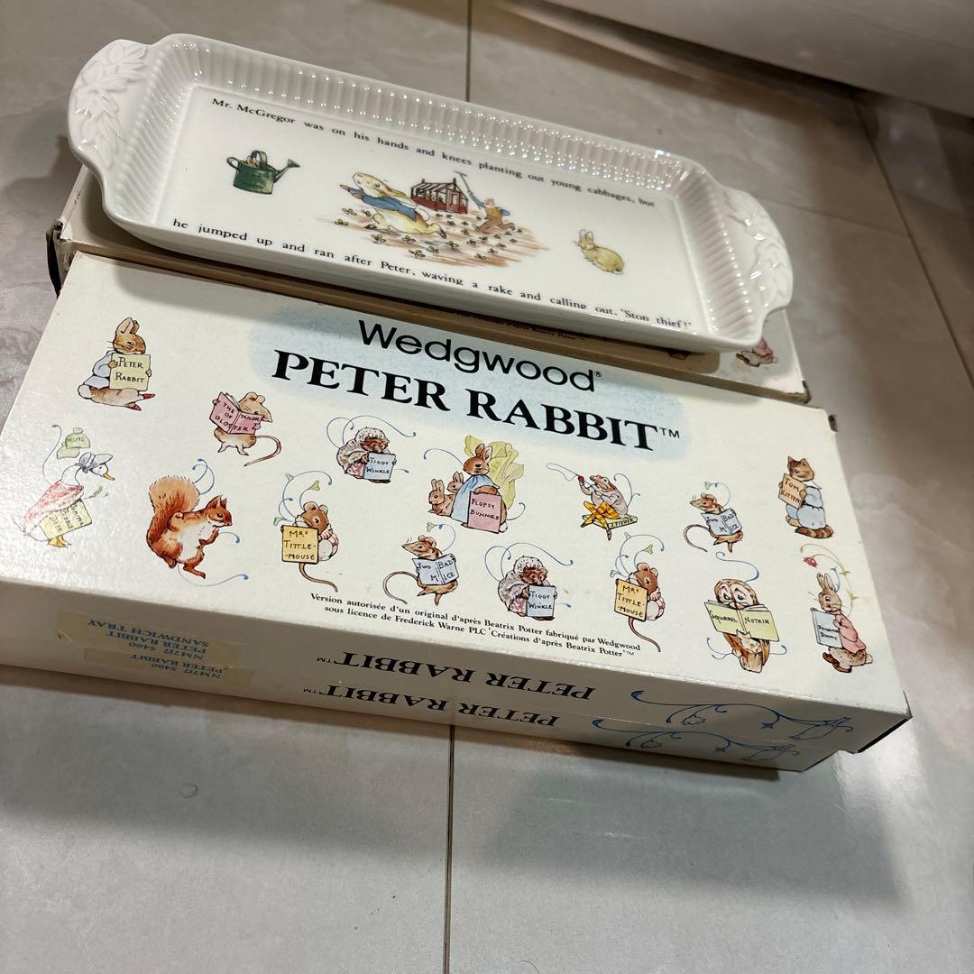 ウェッジウッド　ピーターラビット　 4皿セット　プレート皿　食器