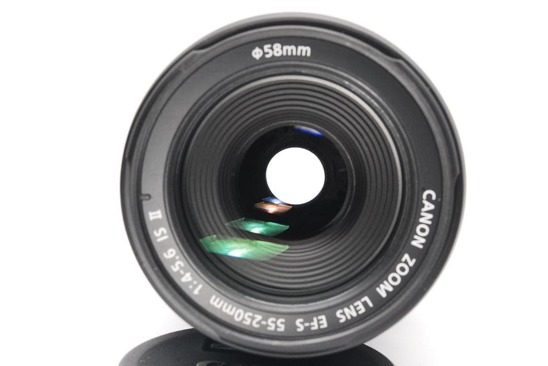 Canon EF-S 55-250mm IS Ⅱ♥手振れ補正♥望遠レンズ♥純正品