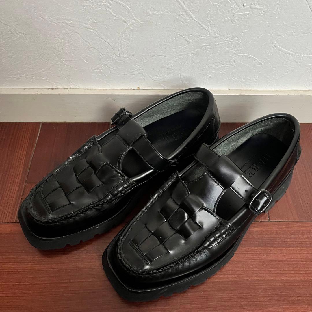 HEREU SOLLER SPORT ブラックローファー 38