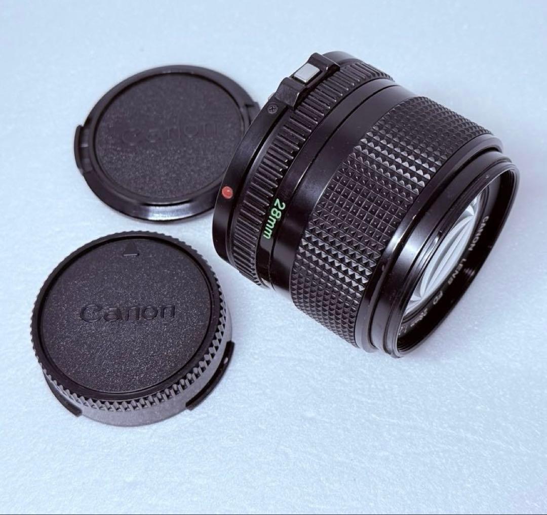 Canon New FD 28mm F2 動作確認済 単焦点レンズ
