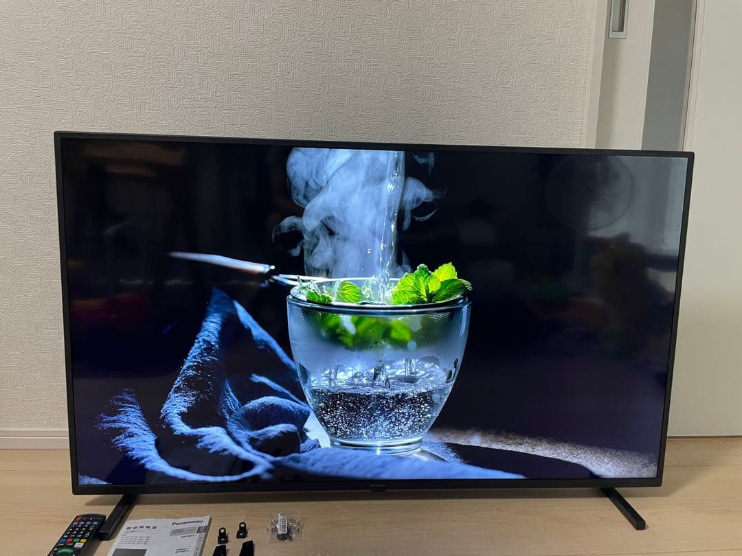 美品　2022年製Panasonic 50V型 4K液晶テレビ VIERA