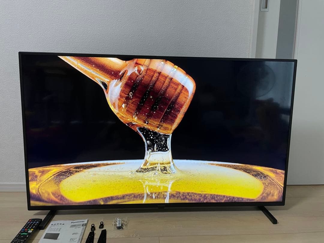 美品　2022年製Panasonic 50V型 4K液晶テレビ VIERA
