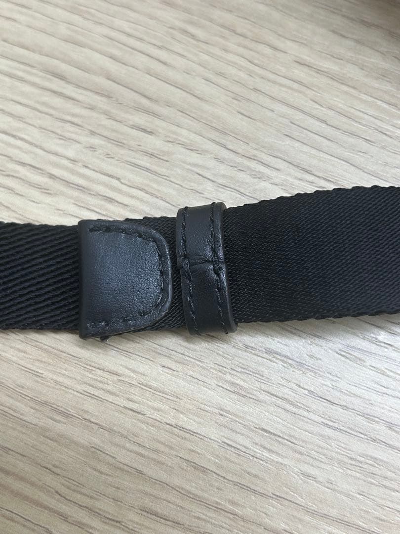 【良品】モンクレール ウエスト ボディバッグ黒J2 5M00001