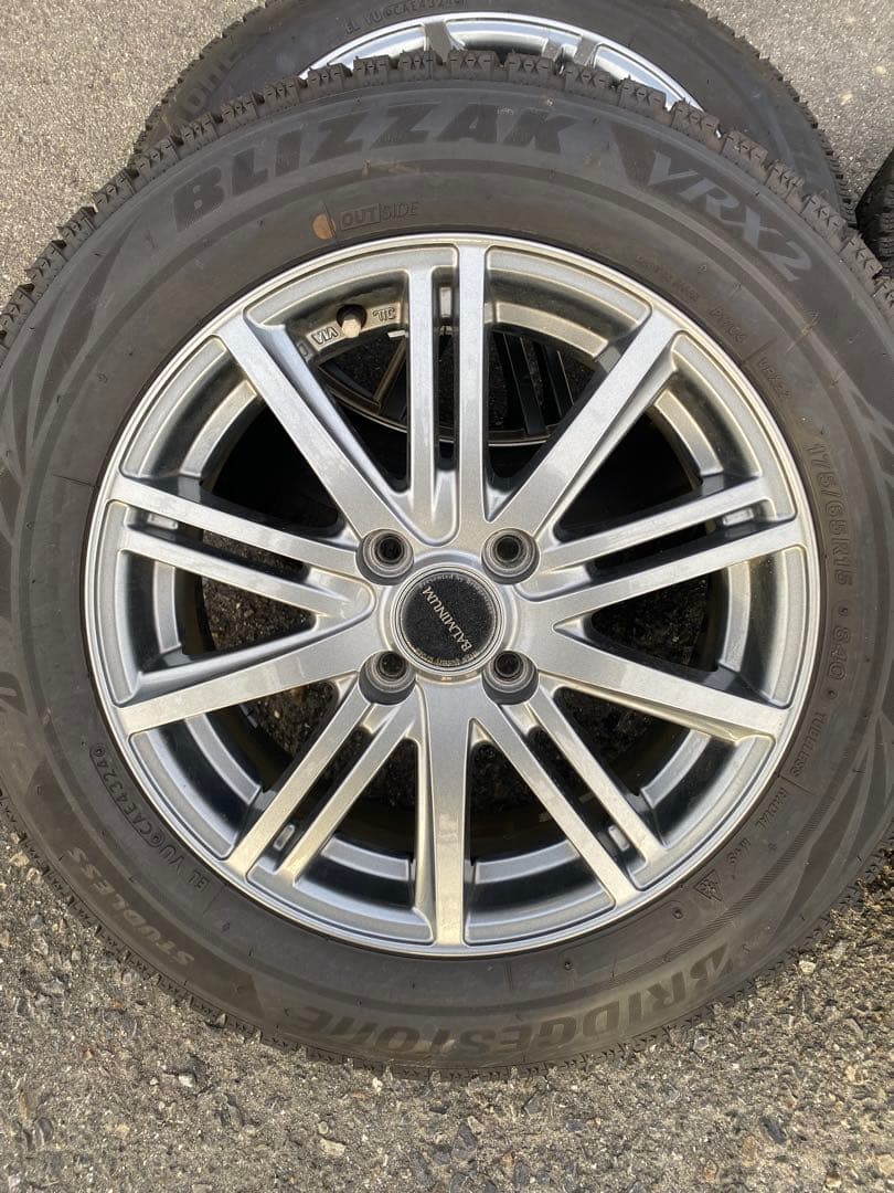 175/65R15スタッドレス　ホイールセット　バリ溝　引取り可能