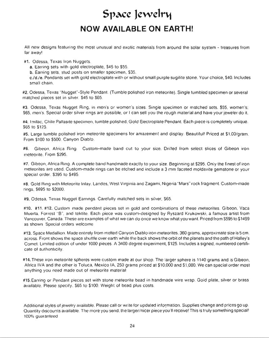 隕石ペンダント スギライト付き②