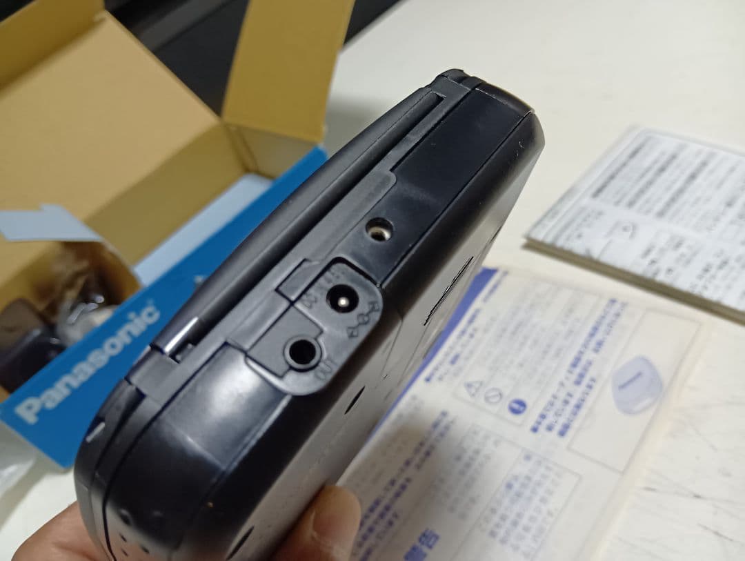 ポータブルプレーヤー Panasonic PORTABLE CD PLAYER SL-S190