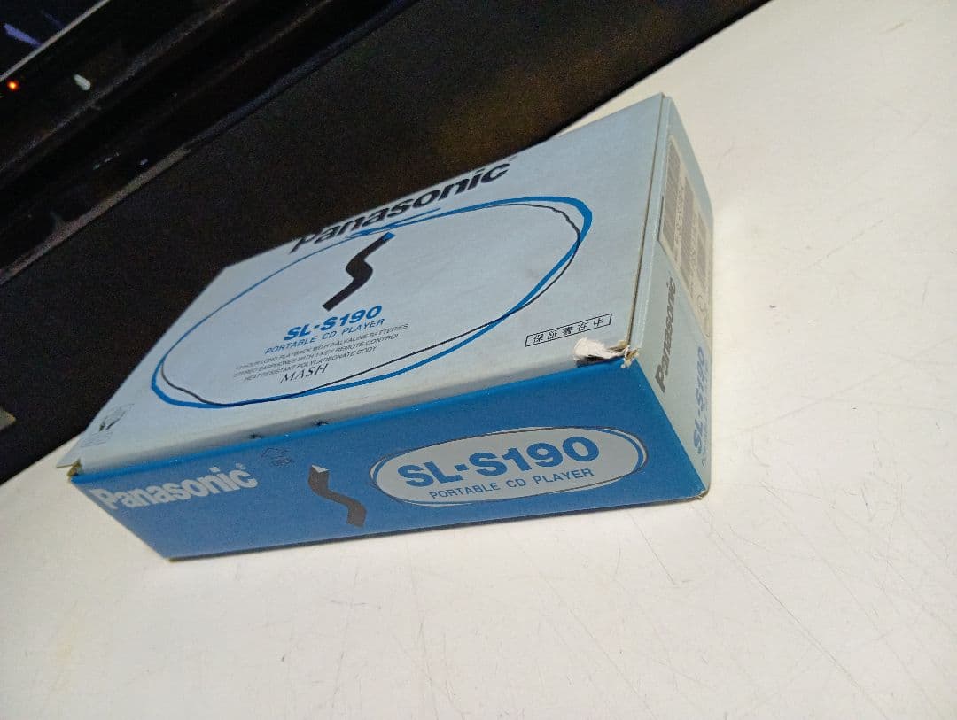 ポータブルプレーヤー Panasonic PORTABLE CD PLAYER SL-S190