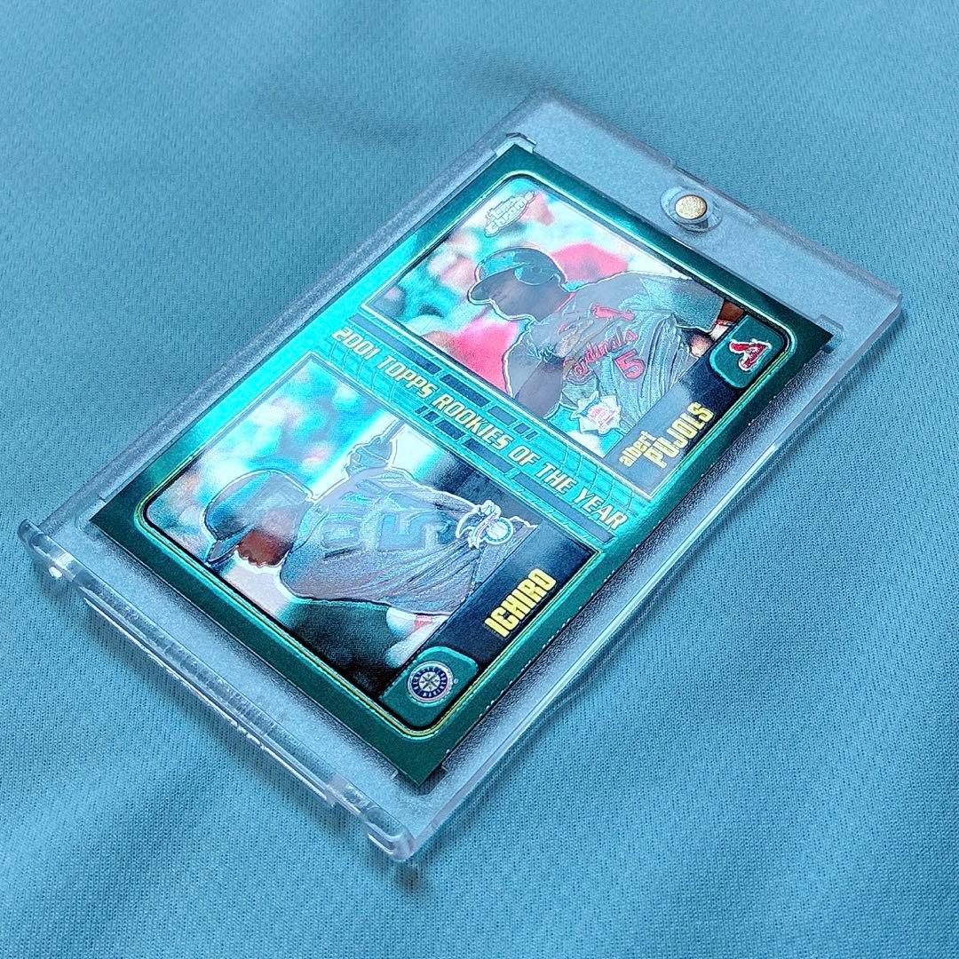 2001 Topps Traded Chrome イチロー/プーホールズ RC
