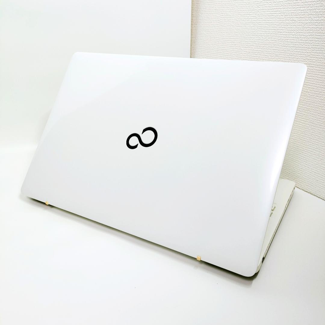 Corei7✨️富士通/Windows11/オフィス付き白ノートパソコン/DVD