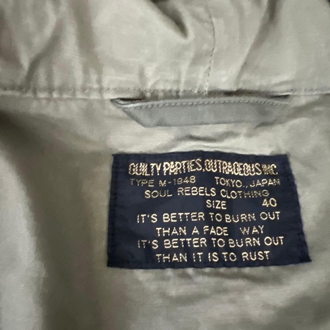 WACKO MARIA MODS COAT モッズコート