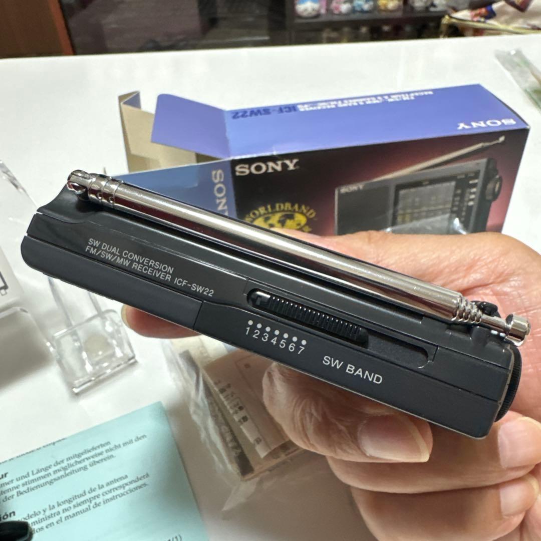 SONY ICF-SW22 9バンドラジオ
