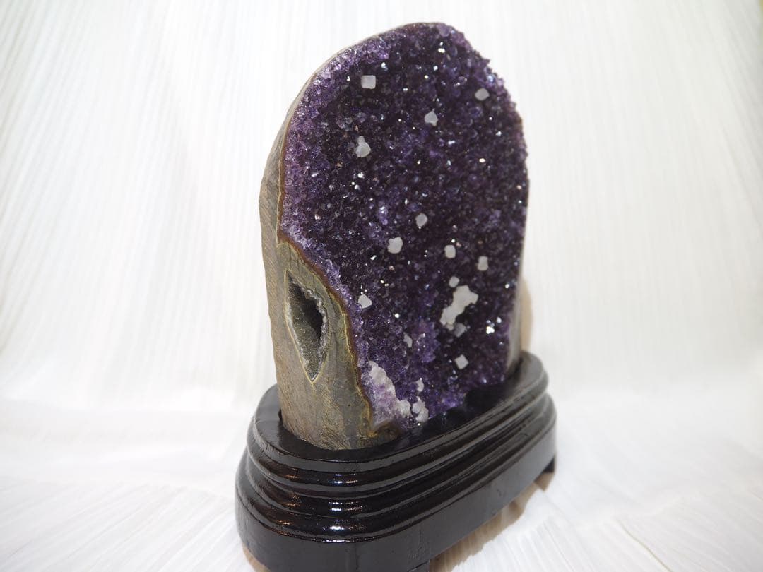 アメジストドーム ＊カルサイト共生