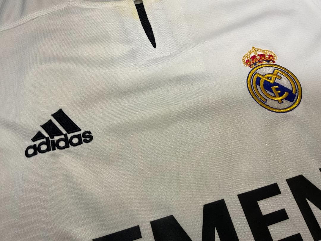 レアルマドリード ジダン ユニフォーム adidas 半袖 US「M」サイズ