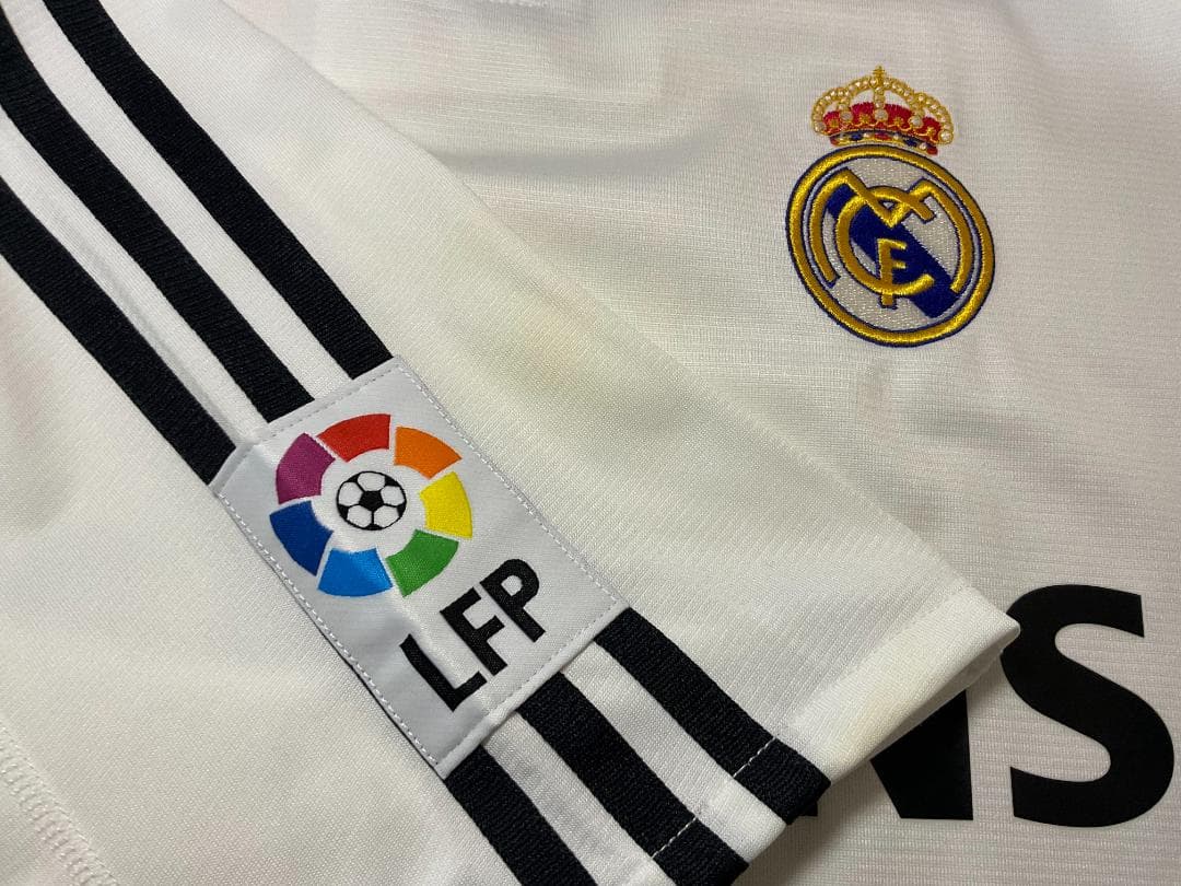 レアルマドリード ジダン ユニフォーム adidas 半袖 US「M」サイズ