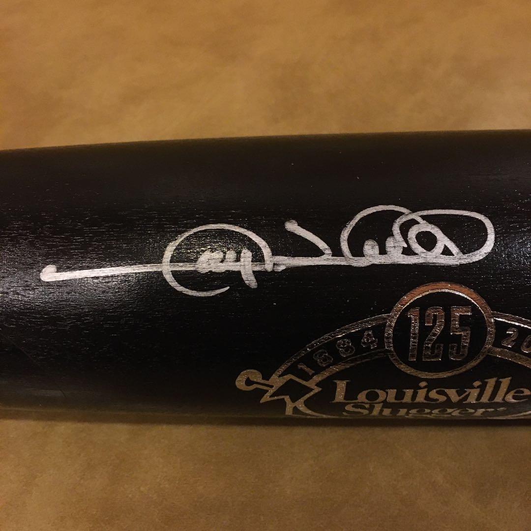 ゲイリー シェフィールド 直筆サイン入り実使用バット