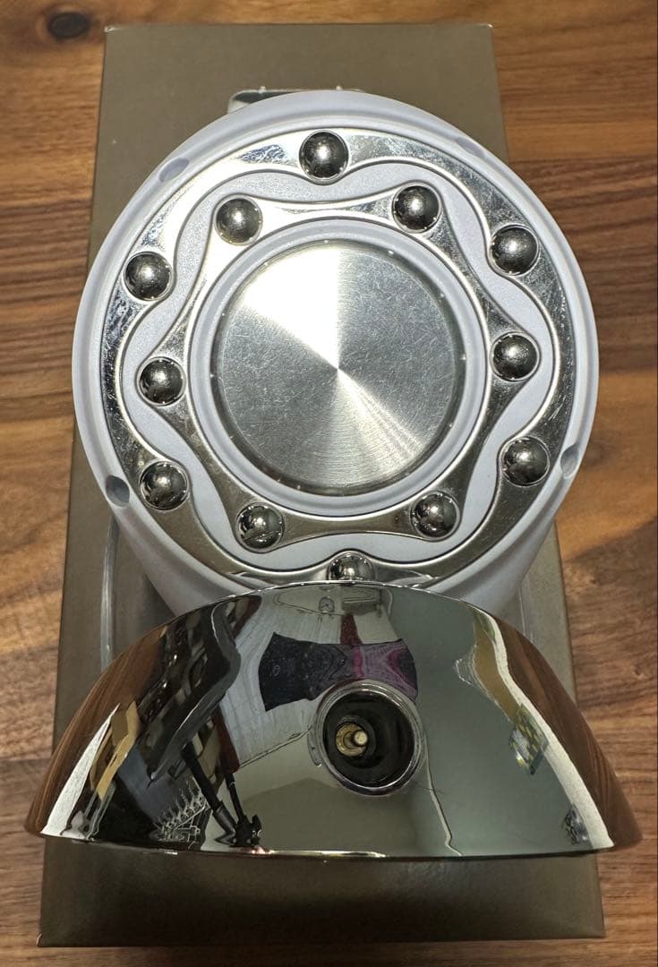 YAMAN キャビスパRF HRF-51Bブラック超音波美顔器付きサウナお風呂で