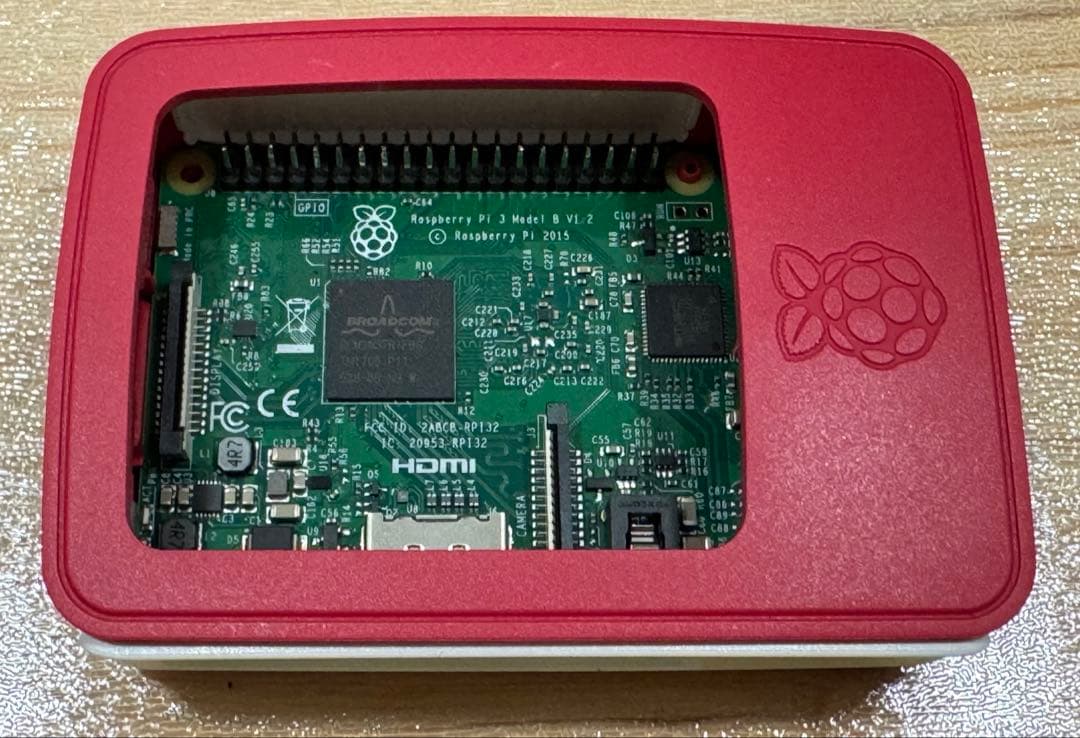 Raspberry Pi 3 Model Bケース ラズパイカメラ 電源付き
