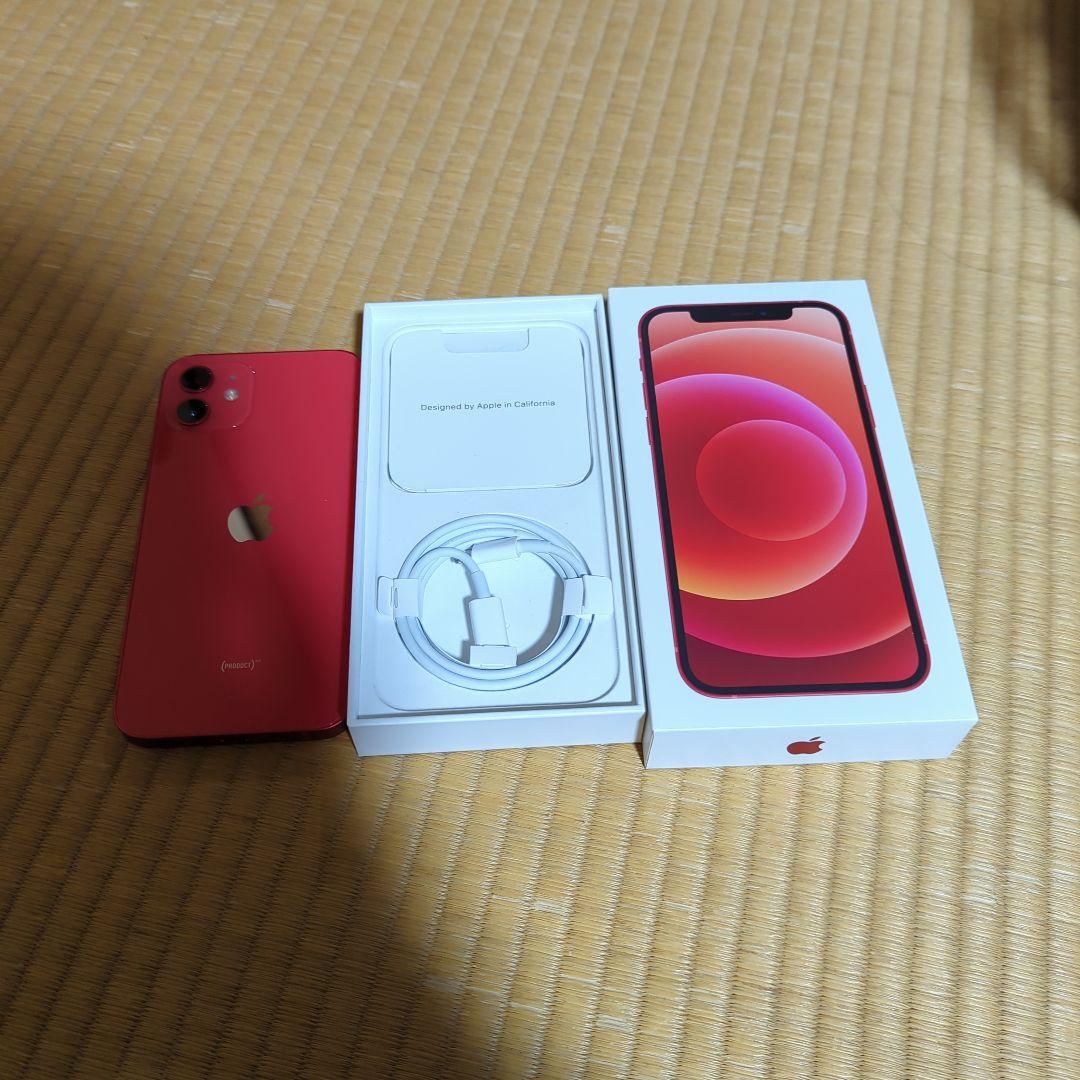 Apple iPhone 12 (レッド) 本体