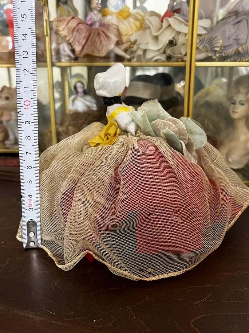 イギリス アンティーク ピンクッション ドール ハーフドール ティーコージー