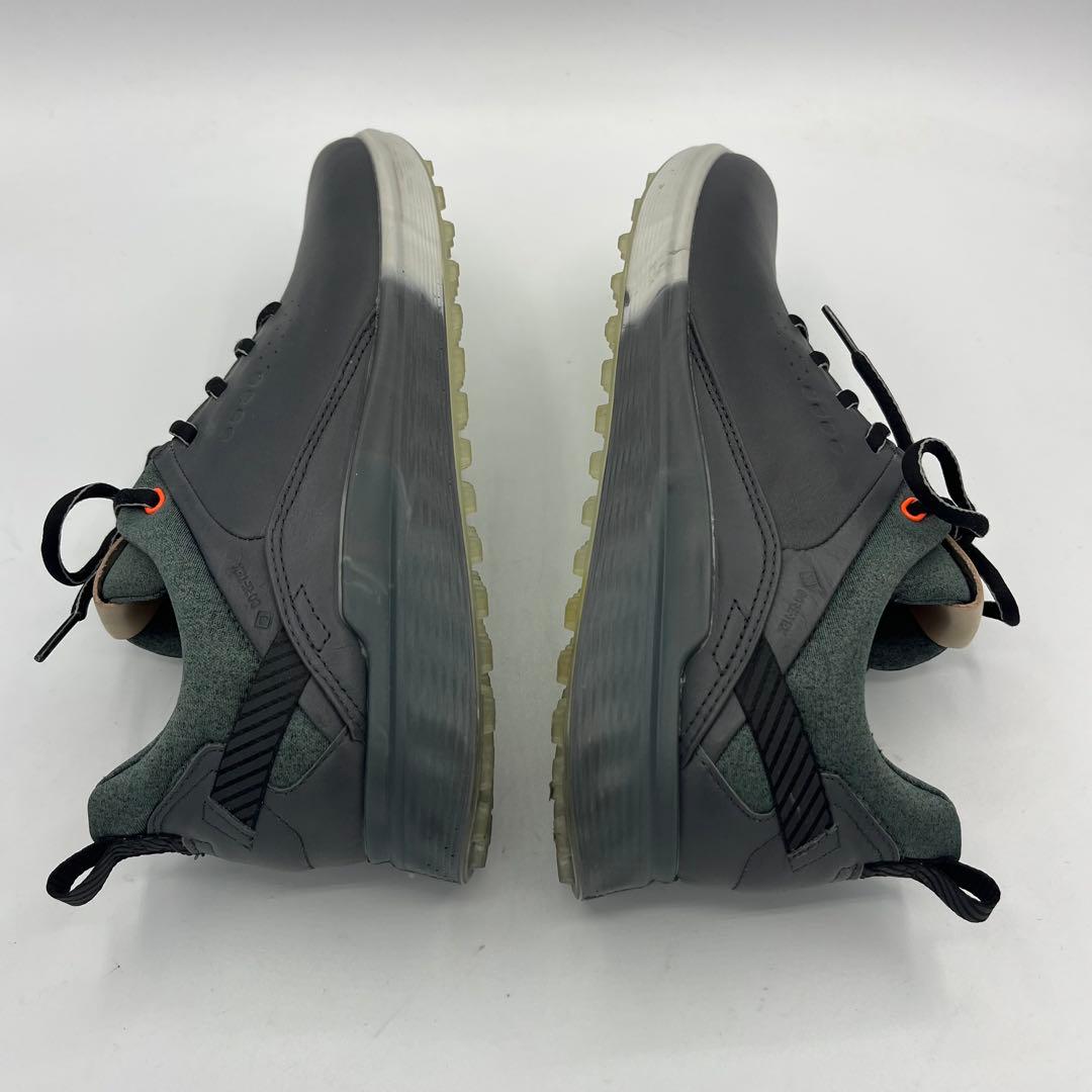 ECCO S-THREE GORE-TEXシューズ 24.5cm ダークグレー
