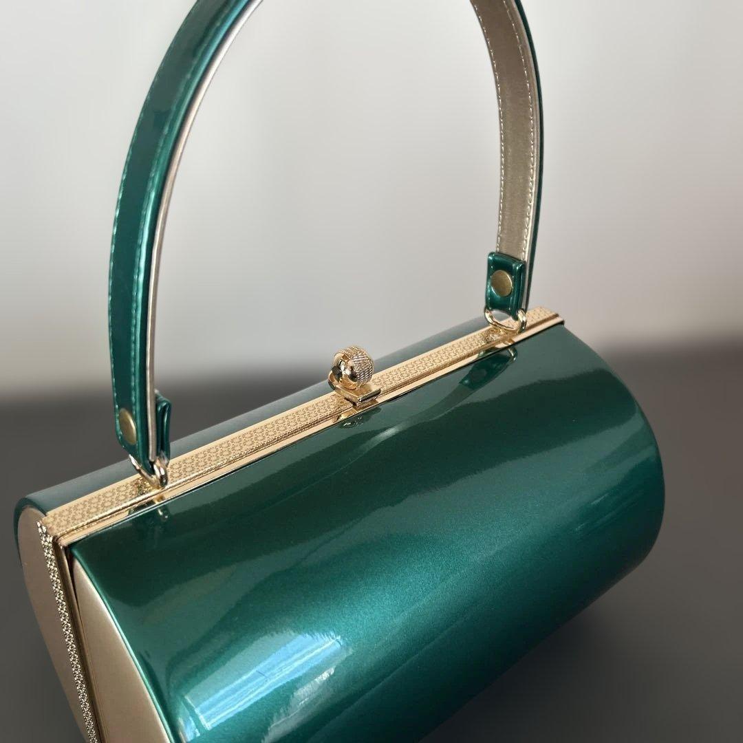 エナメル厚底草履バッグセット/NO.6