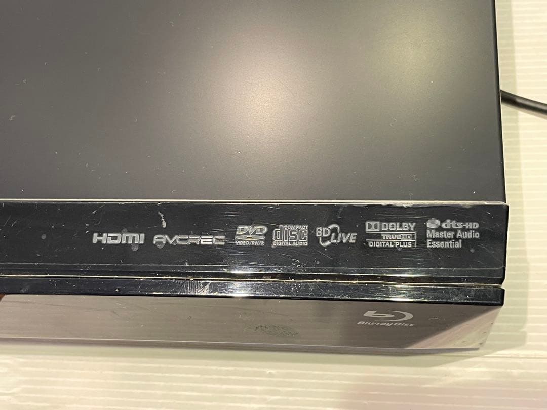 東芝　TOSHIBA ブルーレイディスクレコーダー　通電確認済　リモコン付